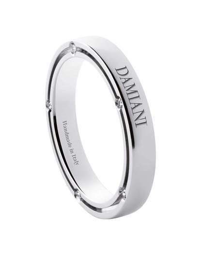 Oiritaly Anello Unisex Damiani 1506 21 D.Side Oro bianco